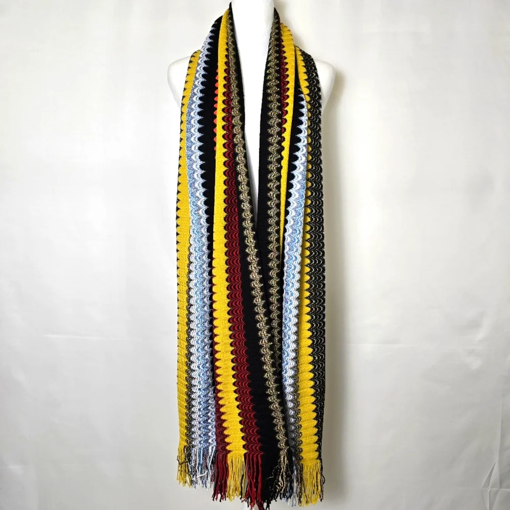 Missoni Chevron Shimmering Scarf 76